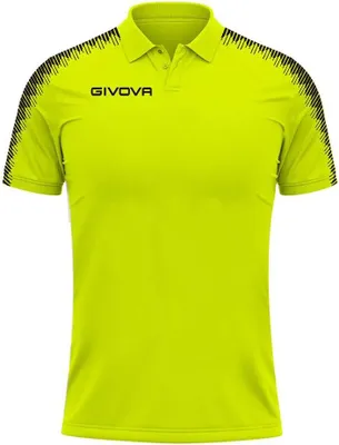 Produktbild von Sport-Poloshirt Givova Fluo Gelb Grün