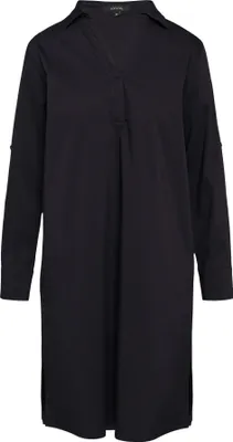 Produktbild von Comma Damen Sommerkleid Shirtkleid mit Hemdkragen, 3/4-Ärmeln und Mini-Länge