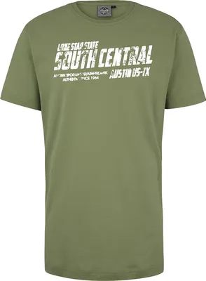 Produktbild von Übergrößen T-Shirt Lone Star weiß AHORN SPORTSWEAR Moss Green 5XL
