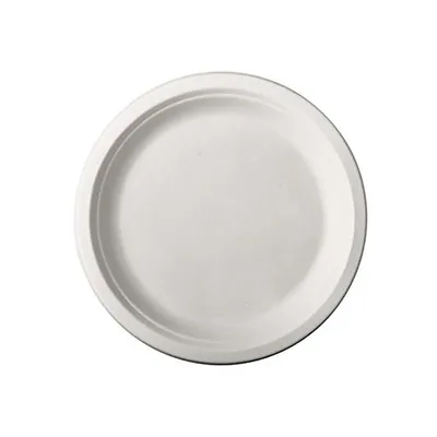 Image de Assiette Papstar canne à sucre blanc pur