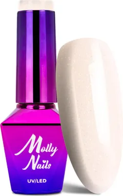 Image de Molly Nails Madame French Vanille Vernis à ongles hybride, 8 g, No. 420