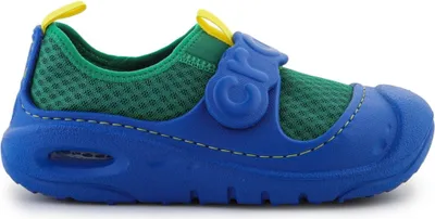 Produktbild von Crocs Kinder Sandalen Grün Efeu wasserdicht pflegeleicht schnelltrocknend