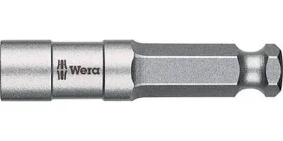 Produktbild von Wera 05052725001, Sechskantschaft, 127 / 16 mm (5 / 16"), Sechskantschaft, 1 Stück(e), 65 mm, 1,43 cm