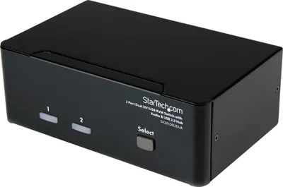 Produktbild von StarTech.com 2 Port DVI USB KVM Switch mit Audio