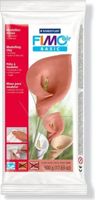 Produktbild von FIMO, Modelliermasse, Knete air basic terra 500g