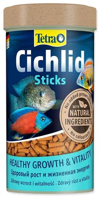 Productafbeelding van Tetra Cichlid Sticks voeding, 250 ml