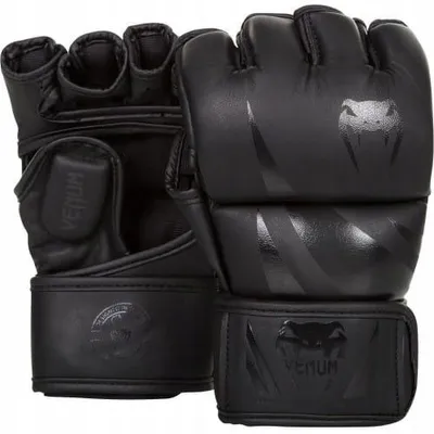 Produktbild von Venum Challenger MMA Gloves Black Black Gre S