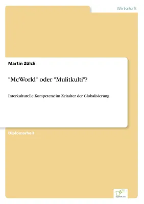 Produktbild von "McWorld" oder "Mulitkulti"?