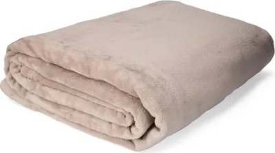 Zdjęcie produktu dla HOMLA Koc beżowy MUKAVA 200x220 cm