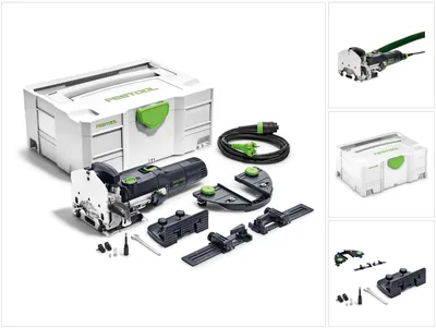 Zdjęcie produktu dla Festool DF 500 Q-Set frez do kołków Domino 420W 28mm w walizce ( 574427 ) + akcesoria