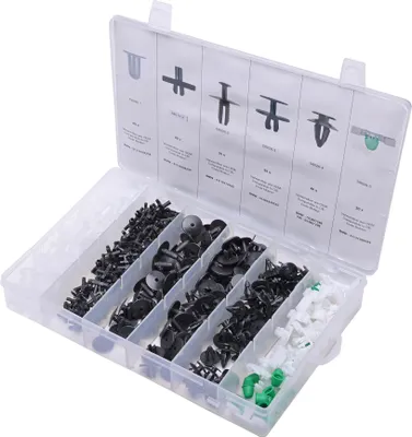 Productafbeelding van SW-Stahl S8026 Assortiment bevestigingsclips, 290-delig