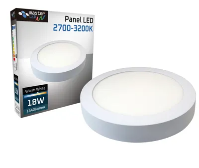 Produktbild von MasterLED LED Deckenleuchte Proma 18 W rund Aufputz weiß warmweiß