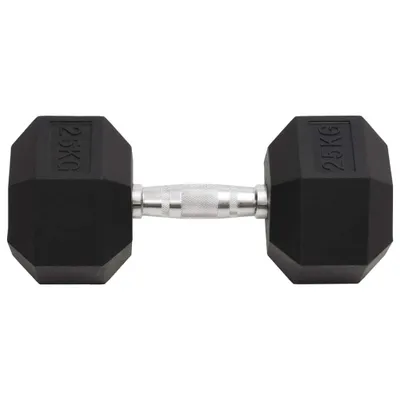 Image de vidaXL Haltère court 25 kg en fonte