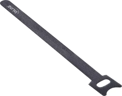 Produktbild von InLine® Kabelbinder 180x12mm, Klett-Verschluss, 10er, schwarz