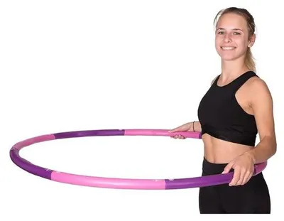 Produktbild von Famanu Hula Hoop für Erwachsene, 1,2 kg, für Anfänger mit Schaumstoff