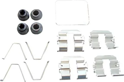 Produktbild von METZGER 109-0060 Zubehörsatz Scheibenbremsbelag Hinten für HYUNDAI Tucson (TL, TLE) für KIA Sportage (QL, QLE) für VOLVO XC70 II Kombi (136)