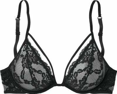 Produktbild von LASCANA Bügel-BH , BH mit Bügel, Spitzen-BH, als Dessous-Set kombinierbar schwarz Größe 85 Cup B