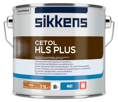 Produktbild von Sikkens Cetol HLS plus 006 eiche hell 2,5L Holzlasur