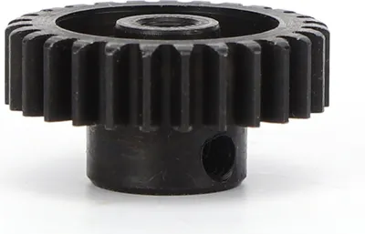 Zdjęcie produktu dla zębnik silnika 27T ze śrubami do modelu samochodu RC Wltoys 1/14 144001, części zamienne, czarny