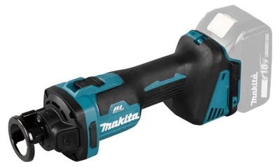 Produktbild von Makita DCO181Z Akku-Handfräse 18Volt  (blau/schwarz, ohne Akku u Ladegerät)