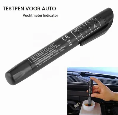 Productafbeelding van Brake Fluid Tester Voor DOT3 DOT4 en DOT5 Remvloeistof Met 5 LED-Lampjes