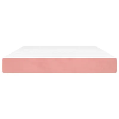 Image de Matelas à ressorts ensachés 140 x 210 cm Rose