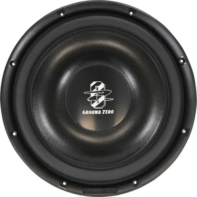 Produktbild von Subwoofer Ground Zero GZRW 300-D2 FLAT