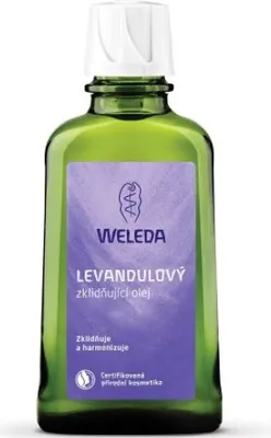 Image de Huile corporelle à la lavande Weleda Huile relaxante, 100 ml
