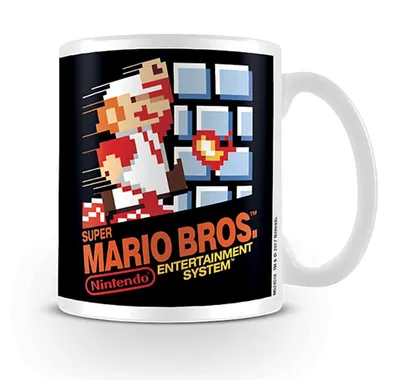 Obrázek produktu pro Pyramidový hrnek Super Mario Bros NES (315 ml)
