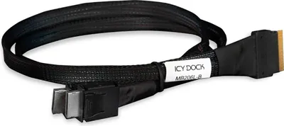 Image de Câble IcyDock Kabel SlimSAS 8i vers 2 x OCulink 4i, PCIe 4.0