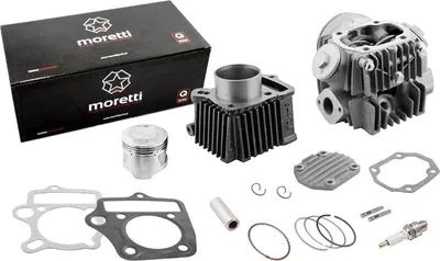 Obrázok produktu pre Valec + Hlava Mopedu 4T/139Fmb 80Ccm + Zapaľovacia Sviečka
