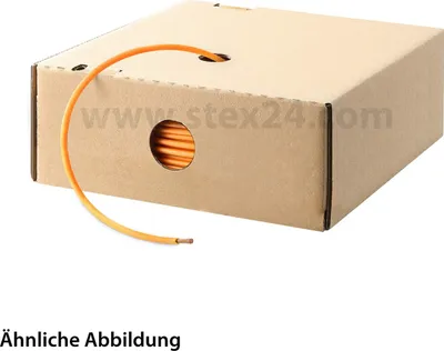 Produktbild von HELU KABEL H07V-K 1X2,5mm² OG (orange) Einzelader PVC orange AD 4,1mm VPE 100,0 Meter Nennspannung Uo/U 450V/750V - 1