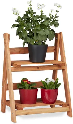 Produktbild von Famanu Pflanzenregal 2 Etagen - klappbar, H x B x D: ca. 51 x 41 x 25 cm