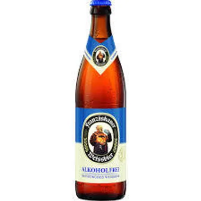 Immagine prodotto di Birra di frumento Franziskaner analcolica 0,5 litri.