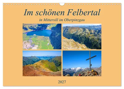 Produktbild von Im schönen Felbertal (Wandkalender 2027 DIN A3 quer), CALVENDO Monatskalender