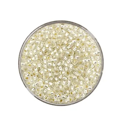 Produktbild von Rocailles kristall silbereinzug 2,6 mm