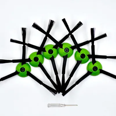 Produktbild von Seitenbürsten Set für Saugroboter, 6 Stück, Kompatibel mit J7 J9 J5 J6 J8 i5 i6 i7 i3 i4 e5 e6, Ersatzteile