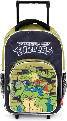 Immagine prodotto di Tortugas Ninja 24x36x12 Cm Zaino con ruote verde, nero verde, nero taglia unica