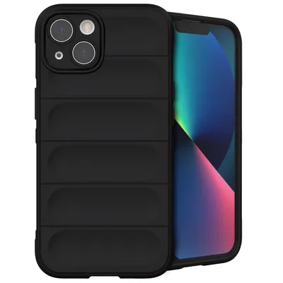 Produktbild von imoshion EasyGrip Backcover iPhone 13 - Schwarz