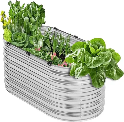 Obrázek produktu pro s vyvýšený záhon - truhlík na zeleninu - květinový záhon o rozměrech 1200x575x560mm - ideální záhon pro pěstování rostlin a zahradničení