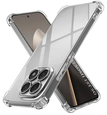 Obrázok produktu pre Techsuit - Shockproof Clear Silicone puzdro pre Xiaomi 15T – priehľadné