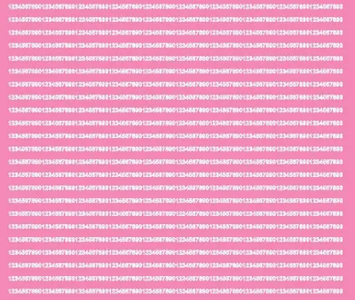 Image de Autocollants chiffres, 3 mm, rose brillant