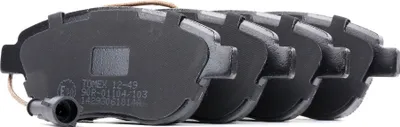 Produktbild von TOMEX brakes Bremsbeläge Satz Vorne Bremsklötze für FIAT GRANDE PUNTO (199) TX 12-49