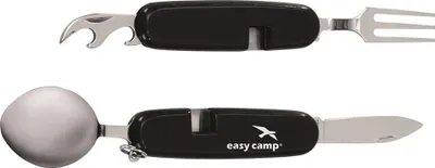 Produktbild von Easycamp Folding Besteck Schwarz  Schwarz One Size