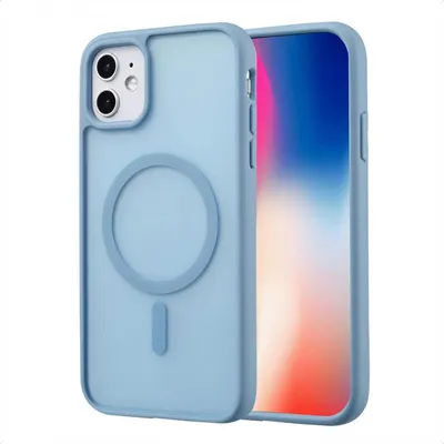 Zdjęcie produktu dla imoshion Color Guard Backcover z MagSafe dla Apple iPhone 11 - jasnoniebieski