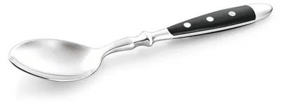 Produktbild von 12x Menülöffel mit Kunststoffgriff 19,5 cm, Bistro, Chromstahl 18/0