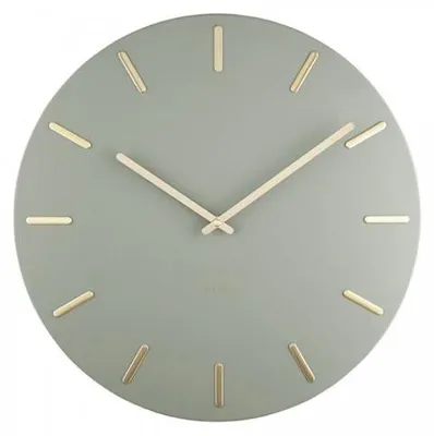Produktbild von Karlsson Wanduhr Charm Jungle Green (45cm)