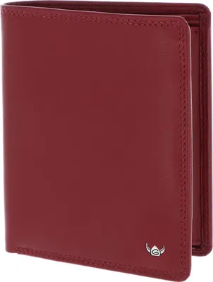 Produktbild von Golden Head Leder Geldbörse Polo RFID Protect Kombischeintasche 1249 Rot dunkelrot