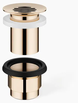 Produktbild von Dornbracht Elemental Spa Siebventil für Waschtisch, 1 1/4'' champagne 10110970-47 Nur für Becken