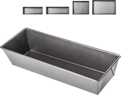 Productafbeelding van Rechthoekige Bakvorm met Antiaanbaklaag voor Taarten en Cakes (35 x 11,5 x 7,5 cm)